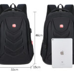 Mochila Antirrobo Impermeable Liceal Oficina Reforzada Usb