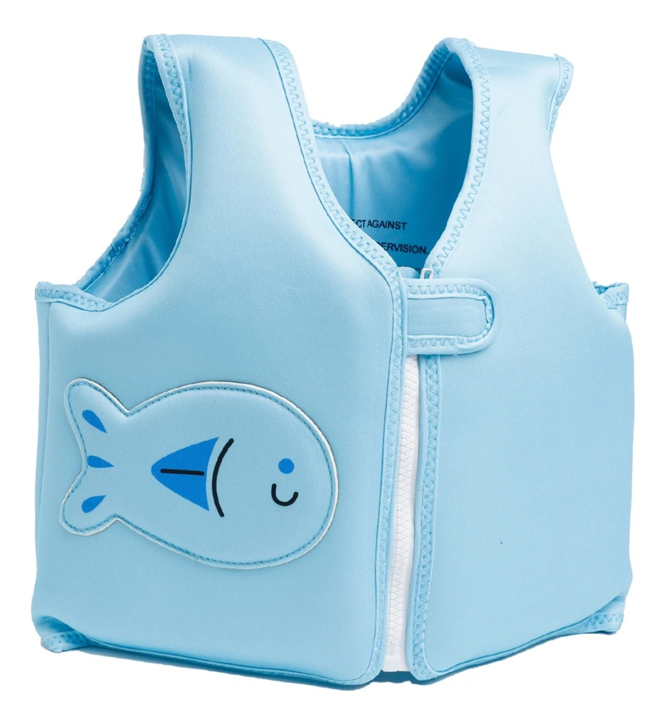 D_947698-MLU73641662246_122023-F.jpg Chaleco Flotador Salvavidas Niño 18kg Cierre Seguro! Varon