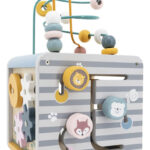 Cubo Didactico 5 En 1 Cubo De Actividades De Madera Niños
