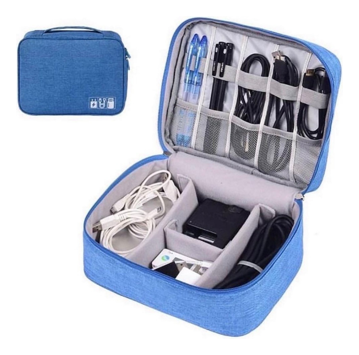 D_956725-MLU74214918092_012024-F.jpg Organizador De Cables Viaje Mececer Multiuso Impermeable - Imagen 11