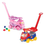 Buggy De Bebé Andador Caminador Con Guía Y Bloques Encastre