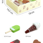 Juego Heladería Helados En Madera Didactico Para Niños