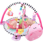 Gimnasio Pelotero Alfombra Didactica Corral Bebe 30 Pelotas