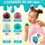 Juego De Heladería Tienda De Helados Y Exhibidor Para Niños