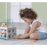 Cubo Didactico 5 En 1 Cubo De Actividades De Madera Niños