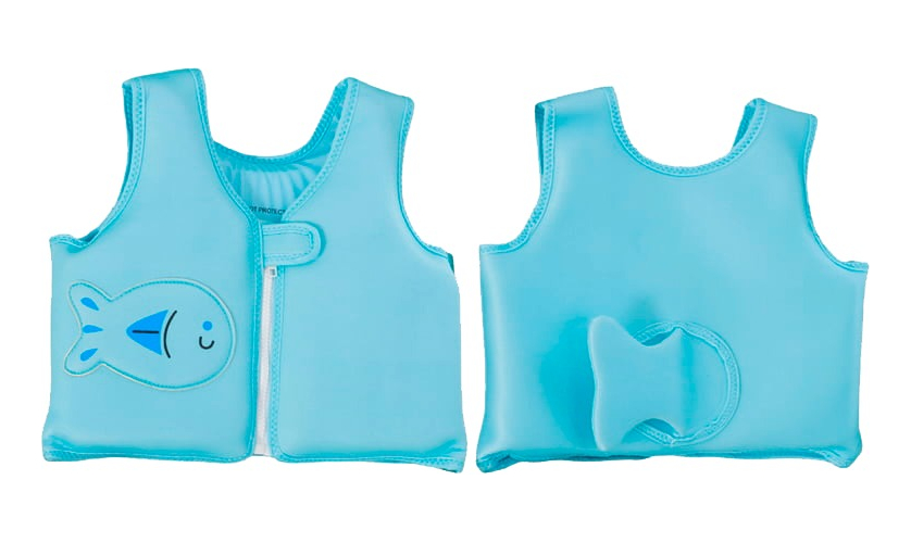 D_982872-MLU73737231801_122023-F.jpg Chaleco Flotador Salvavidas Niño 18kg Cierre Seguro! Varon - Imagen 2