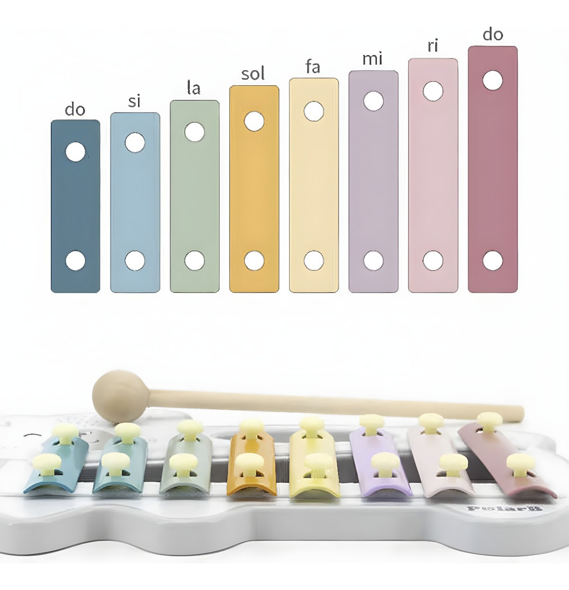 D_991594-MLU73648589811_122023-F.jpg Xilofón Instrumento Musical De Madera Infantil Didáctico - Imagen 4