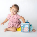 Caja Mágica De Trapitos Juguete Didáctico Estimulación Bebe