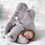 Peluche De Elefante Dormilón Almohada De Bebe Hipoalergénica