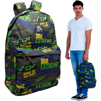 Mochila Bonus Culture Escolar Liceal Grande Impermeable