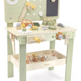 Mesa Banco Herramientas Juguete Didactico Infantil Madera