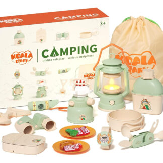 Juguete Didáctico Kit Cocina Camping Picnic Niños Luz