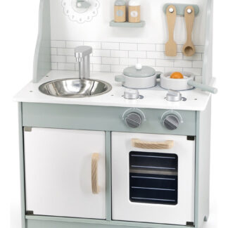 Cocina Didáctica Polar B Verde En Madera