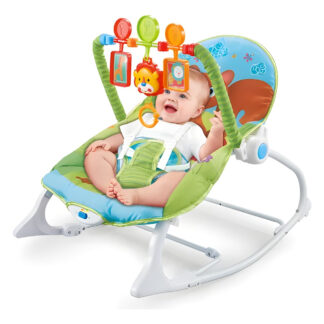Silla Mecedora 3 Etapas Bebe Infantil Con Vibración Y Música