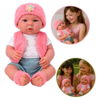 Bebote Muñeco Bebe Reborn Realista Con Accesorios 41 Cm