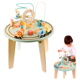 Mesa Actividades Multifunción Madera Didáctica Bebe Niños