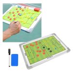 tabla pizarra táctica fútbol con números imantados marcador