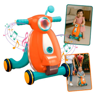 Caminador Andador Didáctico Música Carrito Arrastre Bebé Luz