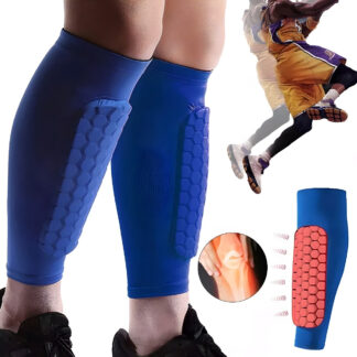 Canillera Protectora Futbol Hockey Con Manga Absorbe Impacto