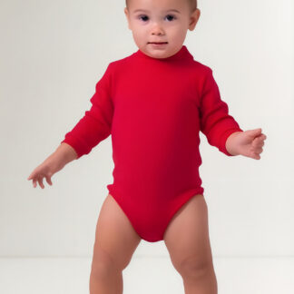 Body Pelele Bebé Infantil Cuello Doble Algodón 100%