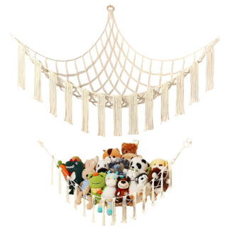 Red Macrame Para Colgar Organizadora Juguetes Mascotas