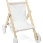 coche bebote cochecito de muñecas juguete didactico madera