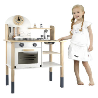 Cocina De Juguete Cocinita Realista De Madera Para Niños