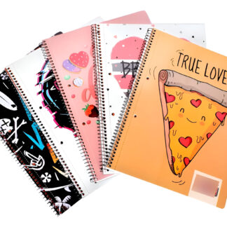 Pack Cuadernola Cuaderno Papiros Tapa Dura 96 Hojas X 5