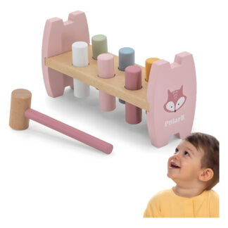 Juego Didactico Martillo De Madera Bebe Infantil