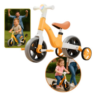 Bici Triciclo Chivita Con Pedales Plegables 2 En 1 Niño Niña