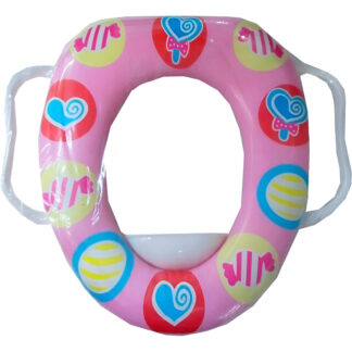 Asiento Adaptador Reductor Para Inodoro Con Asas Infantil