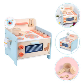 Cocina De Madera Niños Cocinita Juguete Didactico Infantil