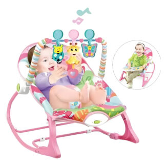 Silla Mecedora 3 Etapas Bebe Infantil Con Vibración Y Música
