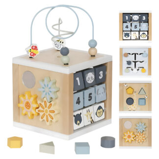 Cubo Didactico Montessori Sensorial Madera Bebe Infantil