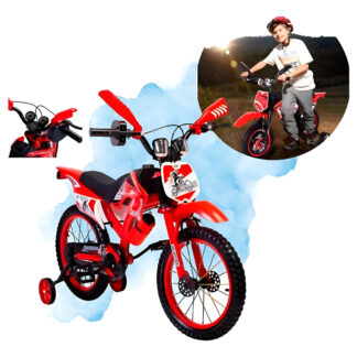 Bicicleta Bici Motocross Niño Infantil Rodado 12 Sonido