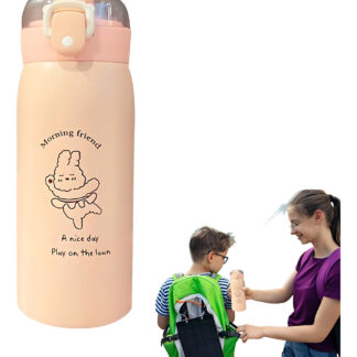 Botella Agua Termo Térmico Infantil Acero Inoxidable 500ml