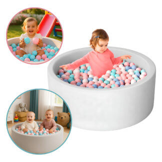 Corral Corralito Piscina Pelotero Redondo Reforzado Bebe