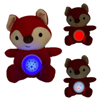 Lampara De Peluche Veladora Con Luz Y Música Dormidera Bebé