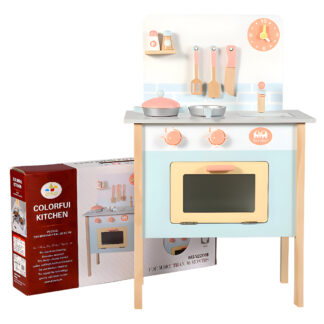 Cocina De Juguete Cocinita Madera Niños Varon Didáctico