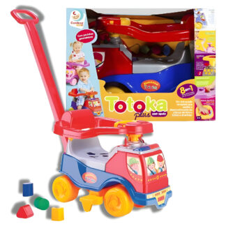 Buggy De Bebé Andador Caminador Con Guía Y Bloques Encastre