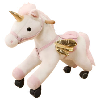 Mecedora Mecedor Infantil Caballo Balancín Con Rueditas Bebe