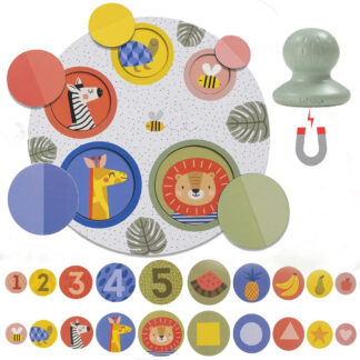Juego Didactico Puzzle Rompecabezas Magnético Bebe Niño
