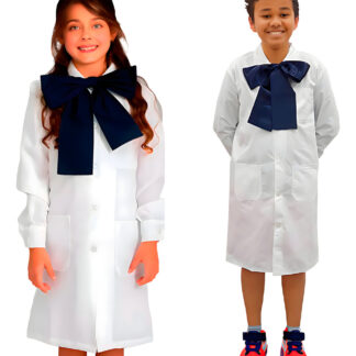 Túnica Escolar Acrocel Recta Niño Niña Unisex Reforzada