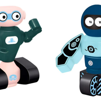Juego Didactico Pack X 2 Robot Magnetico Niños Infantil