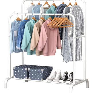 Perchero Organizador Exhibidor Ropa Percha Metal Reforzado