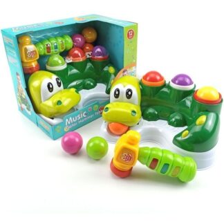 Juego De Estimulación Didáctico Cocodrilo Luz/música Bebé