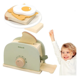 Juguete Didáctico Tostadora Juguete Infantil Niños Madera