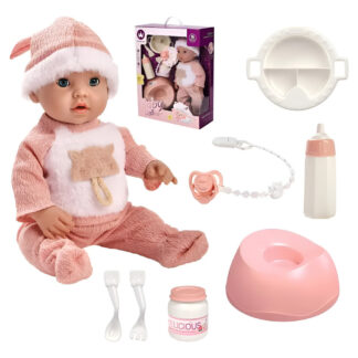 Bebote New Reborn Muñeca Muñeco Bebe Realista 41 Cm