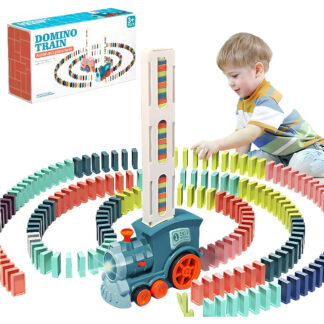 Tren De Juguete Luz Y Sonido Para Niños Domino De Colores