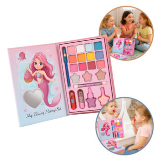Set Petaca Paleta Maquillaje Sobra Pintura Juguete Infantil